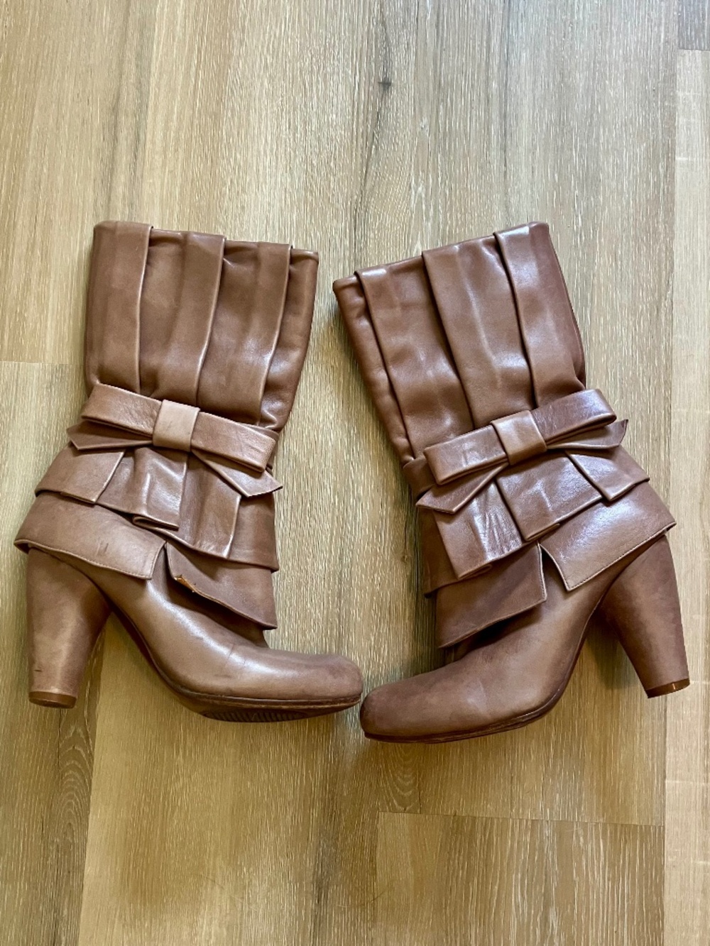 Chie Mihara Taupe Boots
